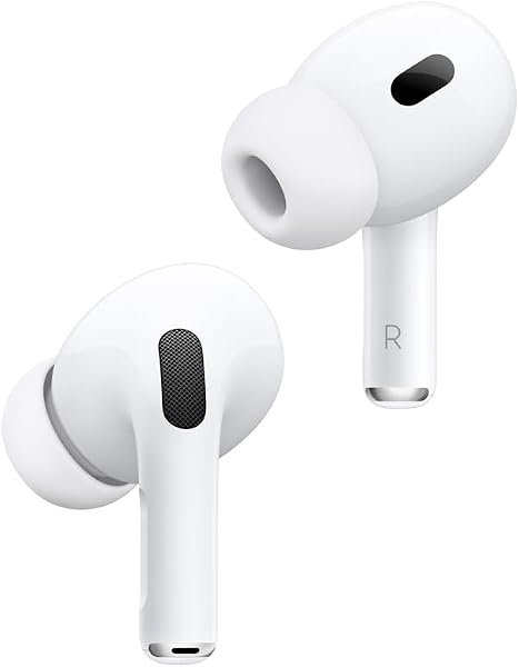 Apple AirPods Pro (2ª geração) com USB-C — Fone de Ouvido TWS com Cancelamento de Ruído Ativo e Adaptive Audio