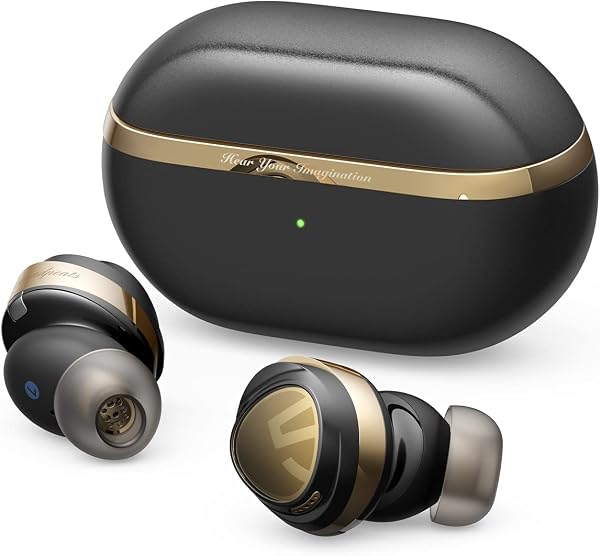 SoundPEATS Opera05 Fones de ouvido com cancelamento de ruído Bluetooth 5.3 com áudio de alta resolução & codec LDAC, fones de ouvido microfone integrado para chamadas claras